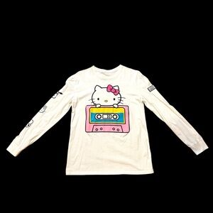 Zumba x Hello Kitty & Friends Collaboration Long-Sleeve Graphic Tee Shirt Small